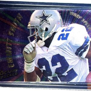 1994 Action Packed Emmitt Smith #WS1 Cowboys Warp Speed