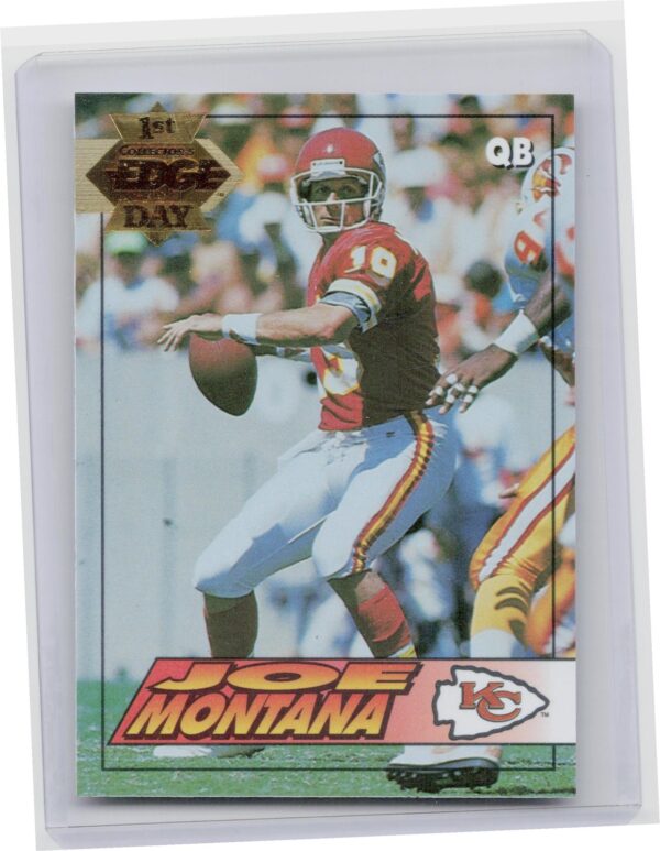 1994 Collector's Edge Joe Montana 1st Day #94 Chiefs