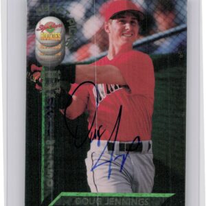 1994 Signature Rookies Draft Picks Doug Jennings AU SN7750 #95 Indians Signature