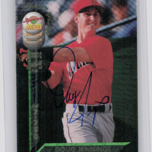 1994 Signature Rookies Draft Picks Doug Jennings AU SN7750 #95 Indians Signature