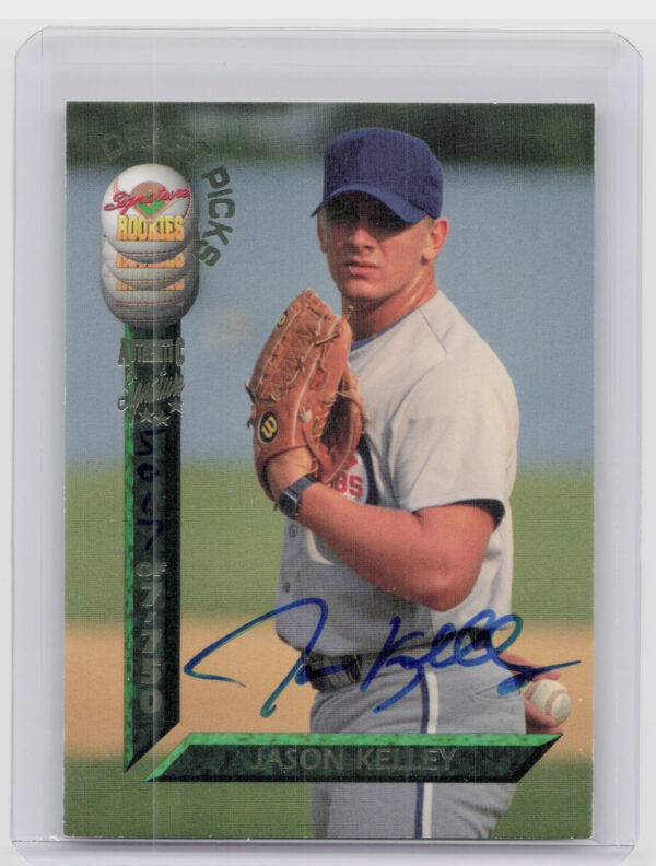 1994 Signature Rookies Draft Picks Jason Kelley AU SN7750 #76 Cubs Signatures