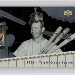 1994 Upper Deck Mickey Mantle #66 Yankees Baseball Heroes: Mickey Mantle