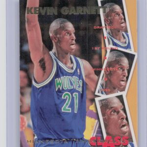 1995-96 Fleer Kevin Garnett #24 Timberwolves Class Encounters