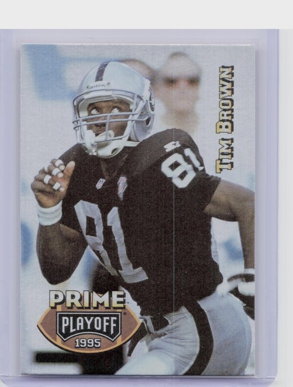 1995 Playoff Prime Tim Brown #73 Raiders