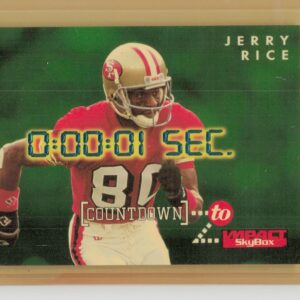 1995 SkyBox Impact Jerry Rice #C2 49ers Countdown