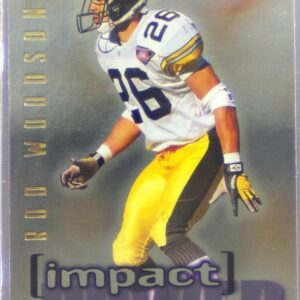 1995 SkyBox Impact Rod Woodson DETerminators #IP5 Steelers Impact Power