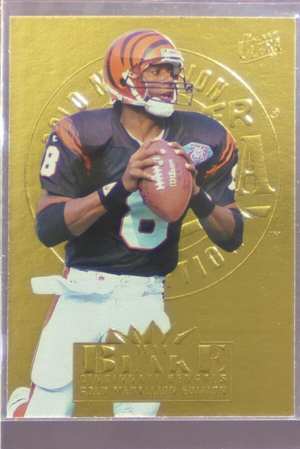 1995 Ultra Jeff Blake Gold Medallion #49 Bengals