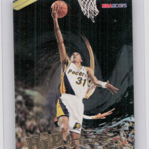 1996-97 Hoops Reggie Miller #H9 Pacers Hipnotized