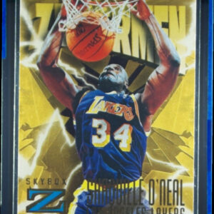 1996-97 SkyBox Z-Force Shaquille O'Neal #187 Lakers