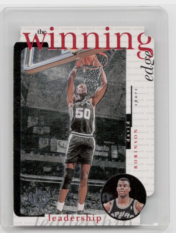 1996-97 Upper Deck UD3 David Robinson #W15 Spurs The Winning Edge
