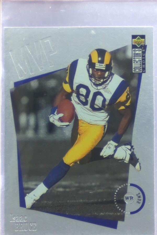 1996 Collector's Choice Isaac Bruce #M38 Rams MVPs