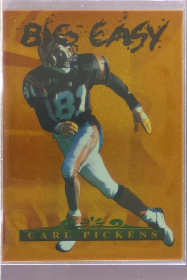 1996 Collector's Edge Carl Pickens /2000 #18 Bengals Big Easy