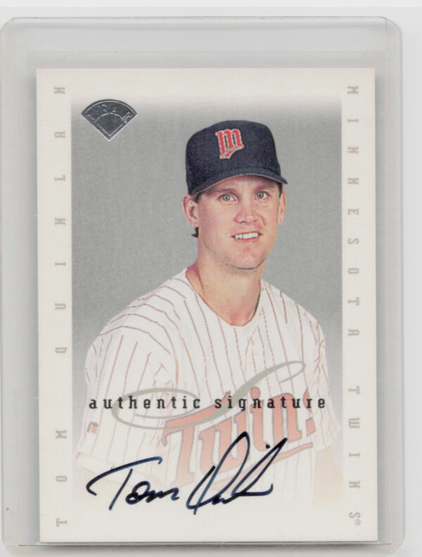 1996 Leaf Signature Series Tom Quinlan AU #NNO Twins Extended Series Autographs