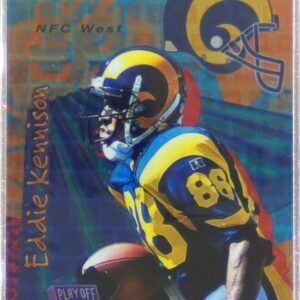 1996 Playoff Illusions Eddie Kennison Spectralusion Elite RC #31 Rams