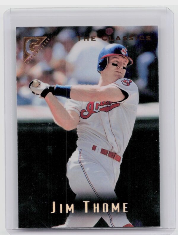 1996 Topps Gallery Jim Thome #70 Indians