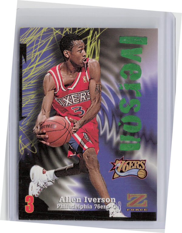 1997-98 SkyBox Z-Force Allen Iverson #100 76ers