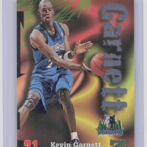 1997-98 SkyBox Z-Force Kevin Garnett #21 Timberwolves