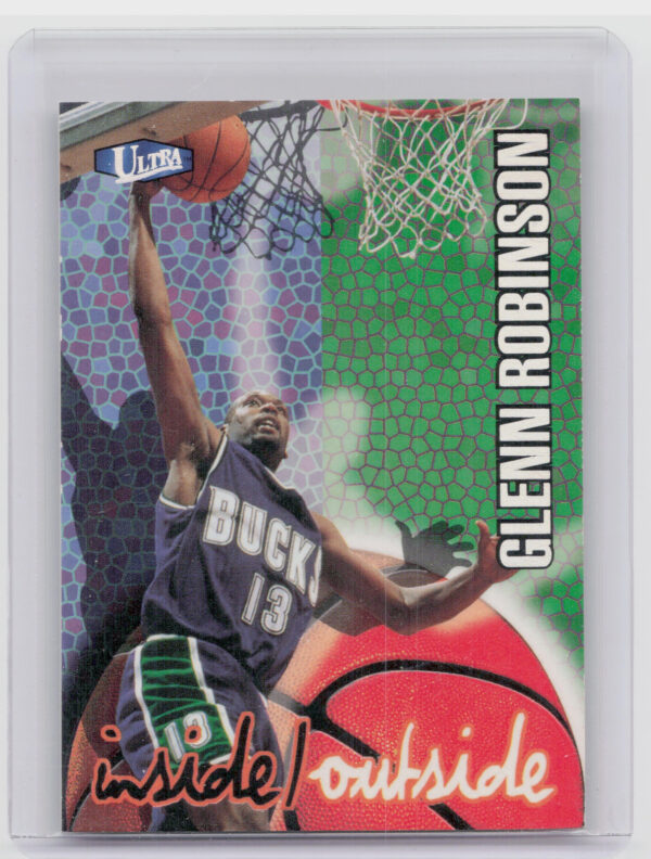 1997-98 Ultra Glenn Robinson #7 I/O Bucks Inside/Outside