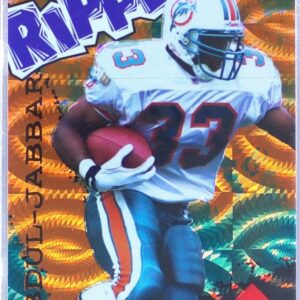 1997 Collector's Edge Masters Karim Abdul-Jabbar #27 Dolphins Ripped