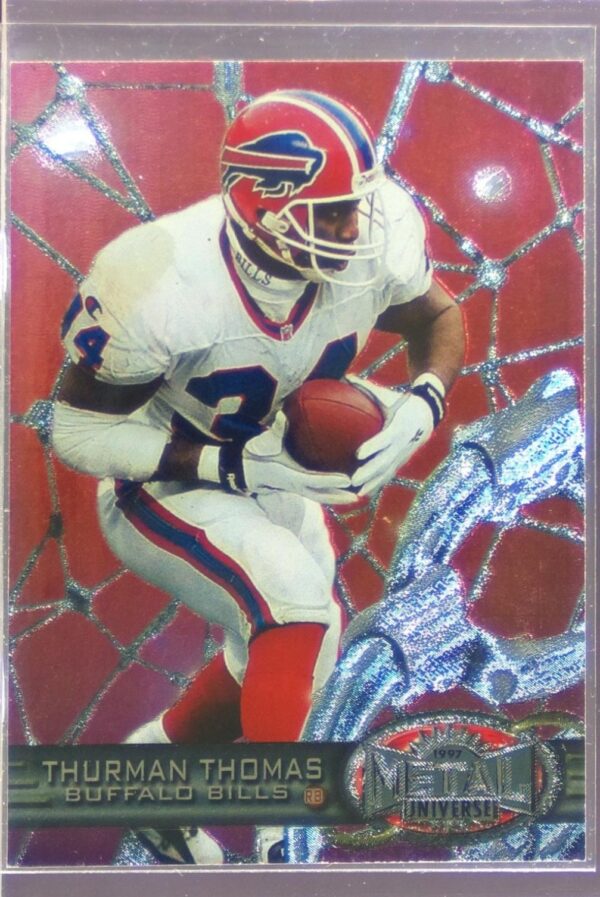1997 Metal Universe Thurman Thomas #158 Bills