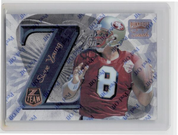 1997 Zenith Steve Young #ZT16 49ers Z Team