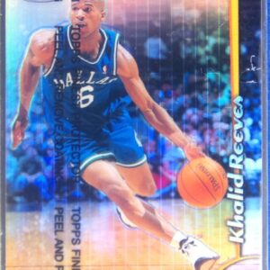 1998-99 Finest Khalid Reeves Refractors #67 Mavericks