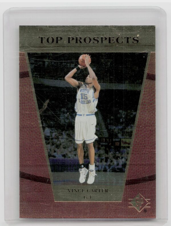 1998-99 SP Top Prospects Vince Carter #42 Heels
