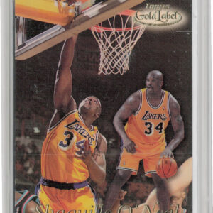 1998-99 Topps Shaquille O'Neal #GL2 Lakers Topps Gold Label