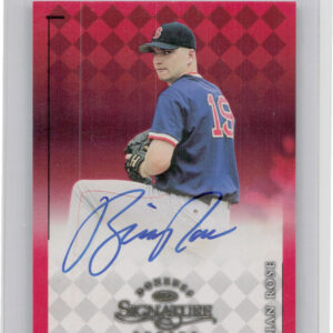 1998 Donruss Signature Brian Rose AU #NNO Sox Signature Series Autographs