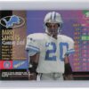 1998 Metal Universe Barry Sanders #20 Lions - Image 3
