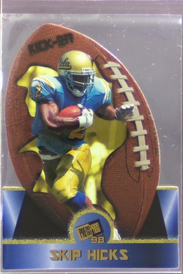 1998 Press Pass Skip Hicks RC #KO22 Bruins Kick Off
