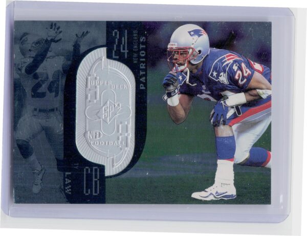 1998 SPx Finite Ty Law /7600 #54 Patriots