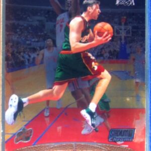 1999-00 Stadium Club Chrome Brent Barry #127 SuperSonics
