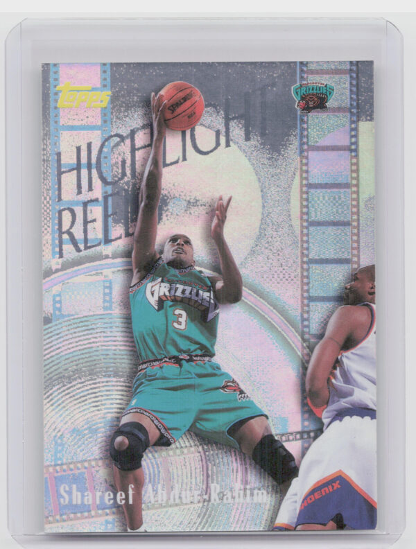 1999-00 Topps Shareef Abdur-Rahim #HR11 Grizzlies Highlight Reels