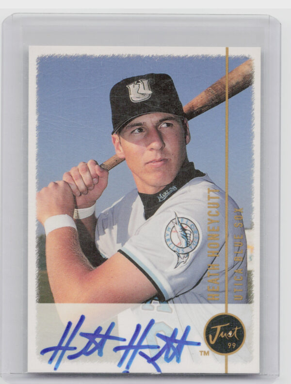 1999 Just Heath Honeycutt AU #NNO Sox Autographs