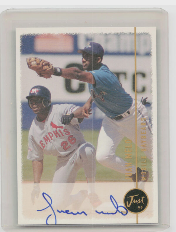 1999 Just Juan Melo AU #NNO BayBears Autographs
