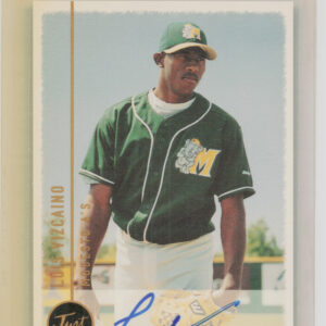 1999 Just Luis Vizcaino AU #NNO A's Autographs