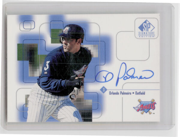 1999 SP Signature Edition Orlando Palmeiro AU #OP Angels Autographs