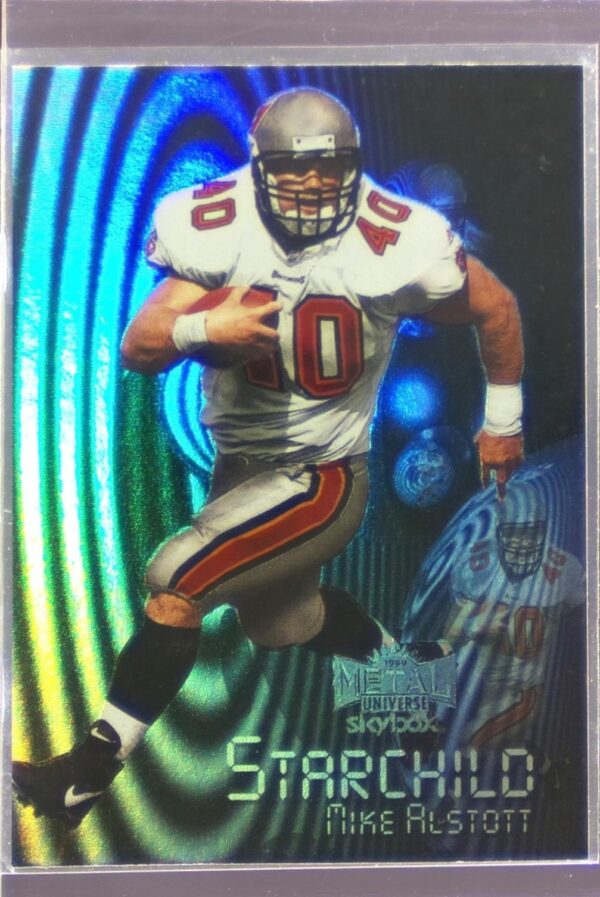 1999 SkyBox Metal Universe Mike Alstott #2 SC Buccaneers Starchild
