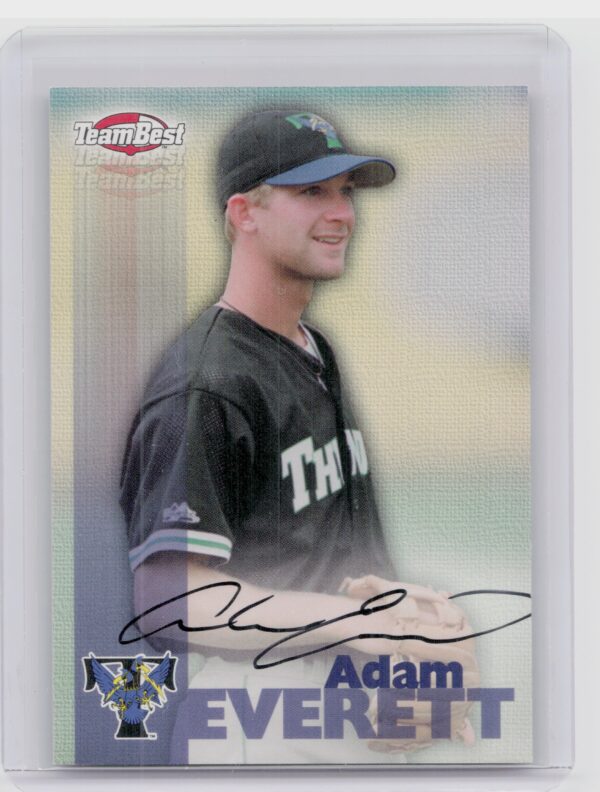 1999 Team Best Rookie Adam Everett AU #NNO Thunder Autographs