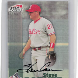 1999 Team Best Rookie Steve Carver AU #NNO Phillies Autographs