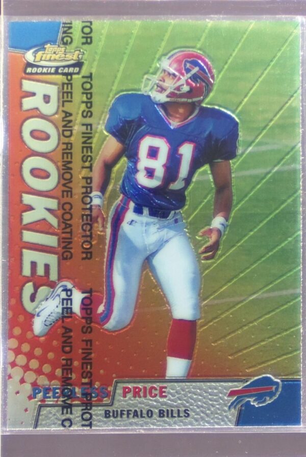 1999 Topps Finest Peerless Price RC #169 Bills