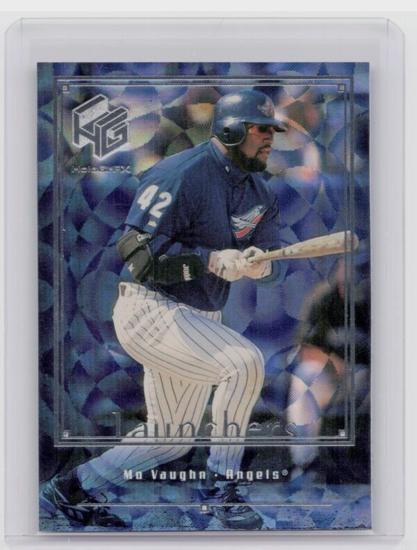 1999 Upper Deck HoloGrFX Mo Vaughn #L5 Angels Launchers