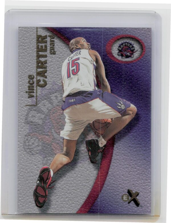 2000-01 E-X Vince Carter #87 Raptors