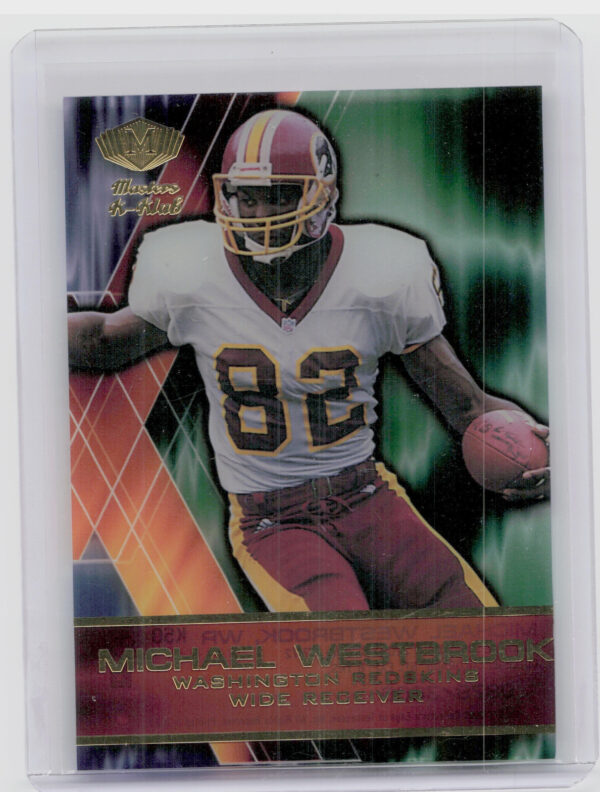 2000 Collector's Edge Masters Michael Westbrook SN3000 #K50 Redskins K Klub