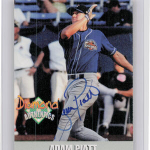 2000 Diamond Authentics Autographs Adam Piatt AU SN500 #TC3 RockHounds Triple Cr