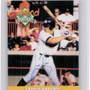 2000 Diamond Authentics Autographs Larry Barnes AU SN3250 #8 SeaWolves