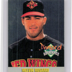 2000 Diamond Authentics Autographs Melvin Rosario AU SN3250 #5 Wings
