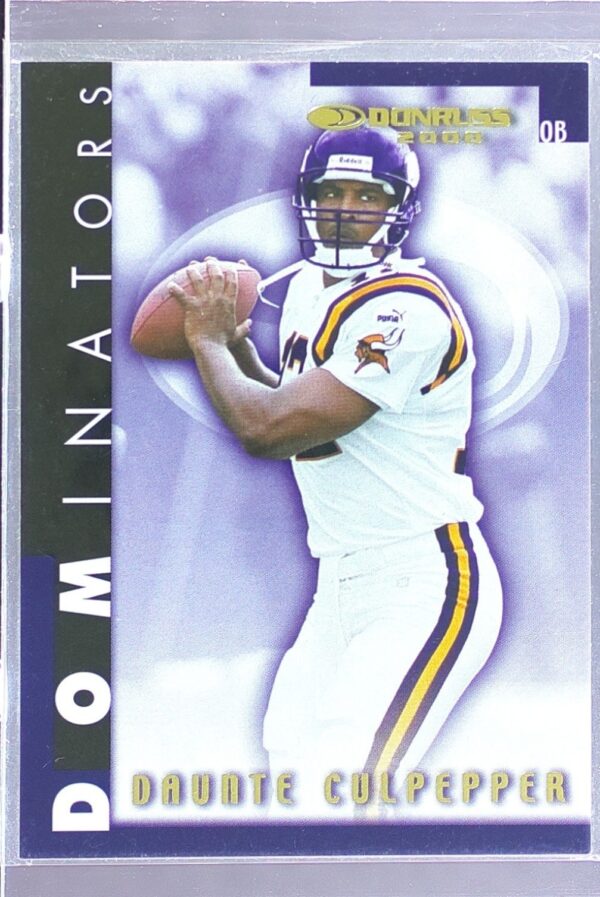 2000 Donruss Daunte Culpepper /5000 #D-32 Vikings Dominators
