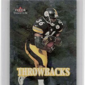 2000 Fleer Tradition Jerome Bettis #8 T Steelers Throwbacks
